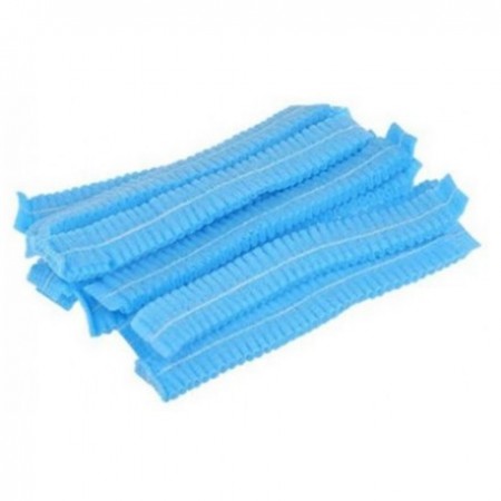 Disposable Non-woven Clip Cap - 13gsm 21'' 100pc/pack