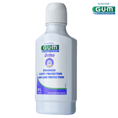 Sunstar Gum Ortho Mouthrinse, 300ml, Per Bottle