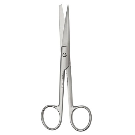 German Surgical Scissor, Straight, Sharp/Blunt Tip, Per Unit
