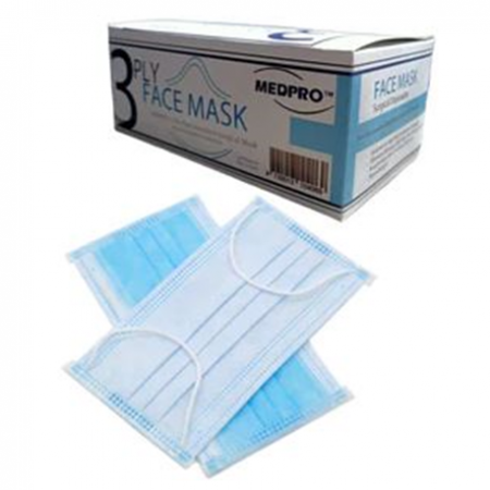 Medpro Disposable 4 Ply Surgical Mask, 25pcs/box