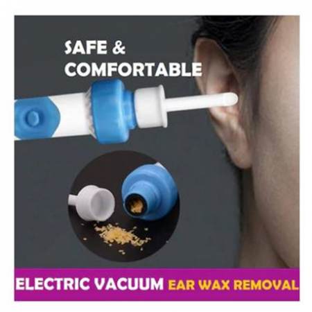 Medpro Electric Vacuum Ear Wax Removal Tool with Soft Ear Tips & Cleaning Brush