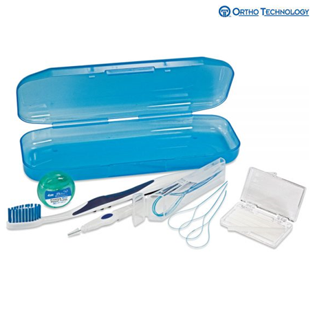 Ortho Technology 5pc Ortho Hygiene Kit with Plastic Case 36 kits per case #ORT48019