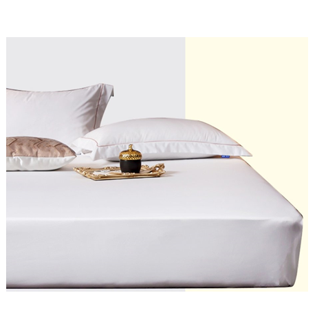 Medpro Waterproof Silk Single Bed Sheet, 90cm x 200cm, White, Each