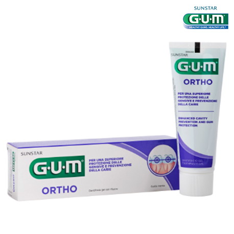 Sunstar Gum Ortho Toothpaste, 75ml, Per Tube