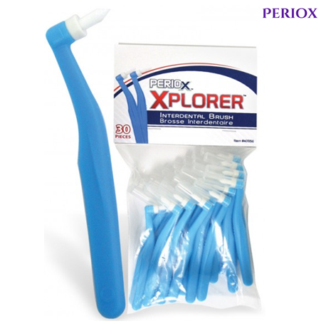 PerioX Xplorer End Tuft Brushes, 30pcs/pack X 2