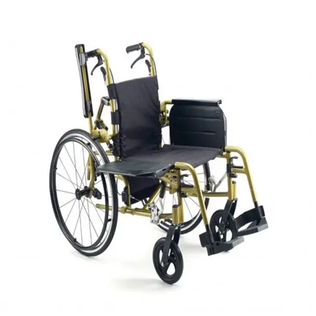 Ultimate Transfer Wheelchair Fitted with both Left and Right retractable rear wheels 
