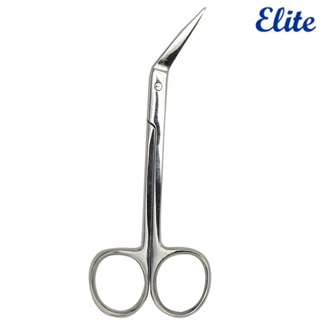 Elite Saw Edge Angular Scissor, 11.5cm, Per Unit #ED-125-008