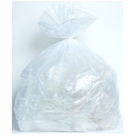 Laundry Bag, White,  58 + 28 x 105 cm (10/pack, 5pack/carton)