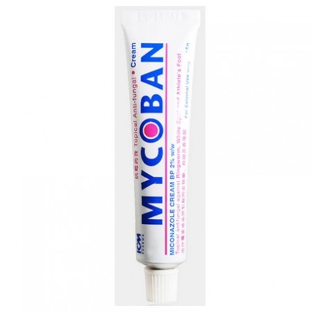 Mycoban Miconazole Nitrate Cream, 15gm, Per Tube