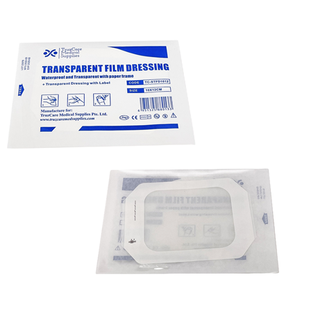 Disposable Sterile Transparent Film Dressing,10cm x 12cm, 100pcs/box