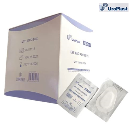 UroPlast Sterile Eye Pad, 8cm x 6cm, 1 piece/pack