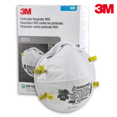3M 8210 Particulate Respirator N95 Face Mask (20pcs/box)