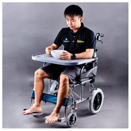 Wheelchair Velcro Table