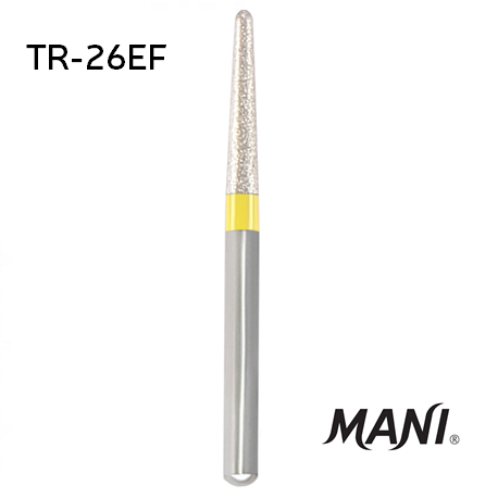 Mani Diamond Bur, TR-26EF, 5pcs/pack
