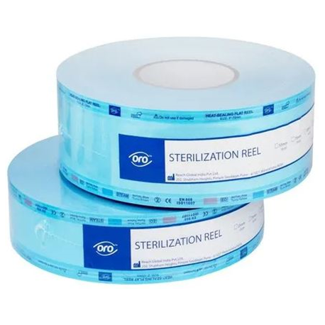 Oro Autoclavable Sterilization Reel, Flat 200m (available in various sizes)