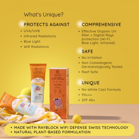 Ray Guard Mineral Sunscreen 75g (SPF 40+)