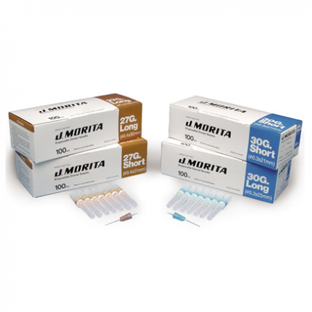 J Morita Disposable Needles, 27G/30G, 100 pcs/box 