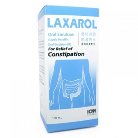 Laxarol Oral Emulsion, Vanilla Flavour, 100mL/Box