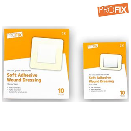 Profix Soft Adhesive Wound Dressing (10pcs/pack) (50packs/carton)
