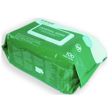 Biocide Clinell Wipes 100, 100pieces/pack