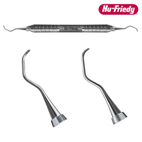 Buy Hu Friedy Double End Columbia Curette 4R 4L 6 Satin Steel Handle 