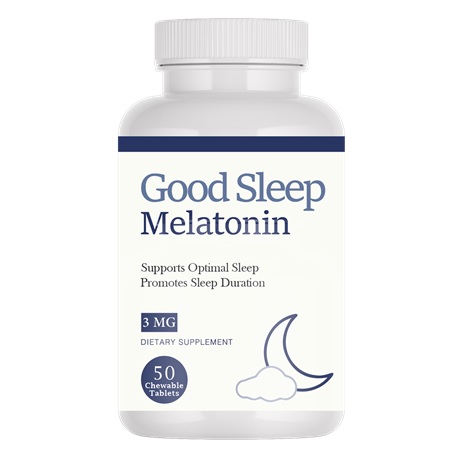 Sapien Health Good Sleep Melatonin 3 mg, 50 tablets/bottle