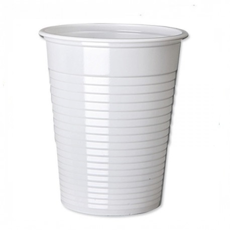 Comfort Plus Plastic Cups-White, 7 Oz (50pcs/pkt, 40pkt/carton)