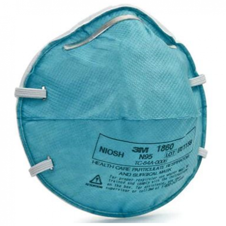 3M 1860 Health Care Particulate Respirator and Surgical Mask