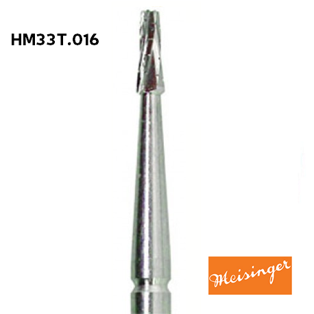 Meisinger Oral Surgery Carbide Fissure Bur HM33T.016 (2/pack) 