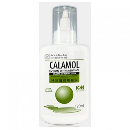 Calamol Lotion with Menthol, 100mL, Per Bottle