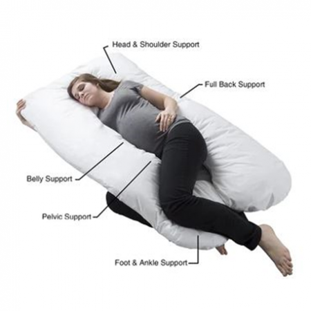 Medpro U-Shaped Pregnancy Pillow, Per Piece