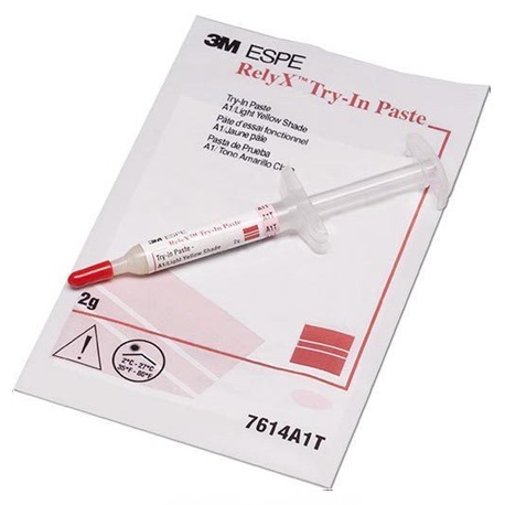 3M RelyX Try-In Paste Syringe Refill, 2g