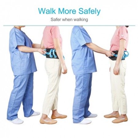 Reaqer Transfer and Walking Gait Belt with 7 Handles, Per Piece