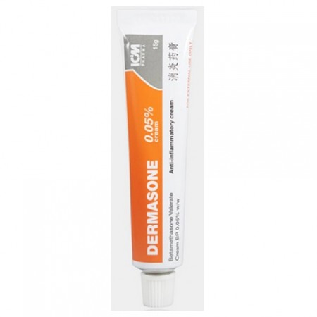 Dermasone Cream, White, 15gm, Per Tube