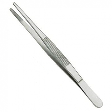 German Dissecting Forceps Narrow, Serrated, Per Unit