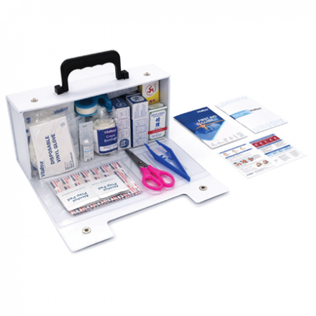 Aidwell VitalFour Premium First Aid Kit, Medium, 44 pcs/Set #VFM-PM04