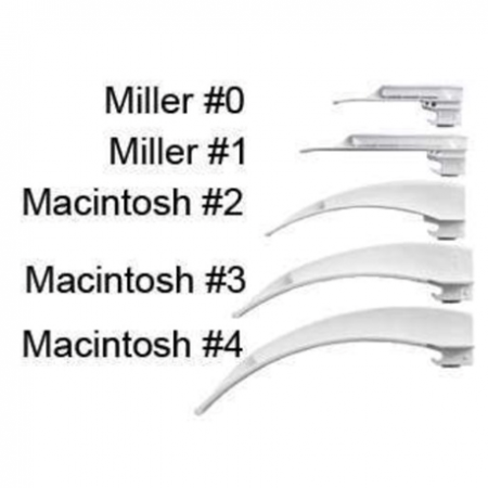 German Laryngoscope Additional Fiber Optic Blade, Per Unit