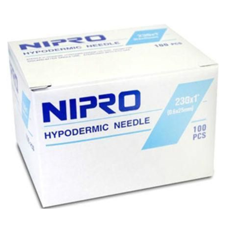 Nipro Disposable Hypodermic Needles,100 pcs/box