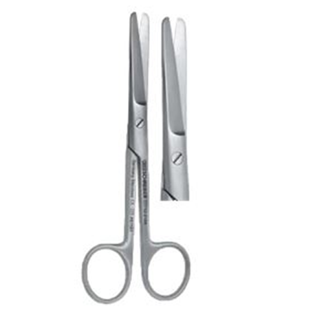 Standard Surgical Scissor, Straight, Blunt/Blunt Tip