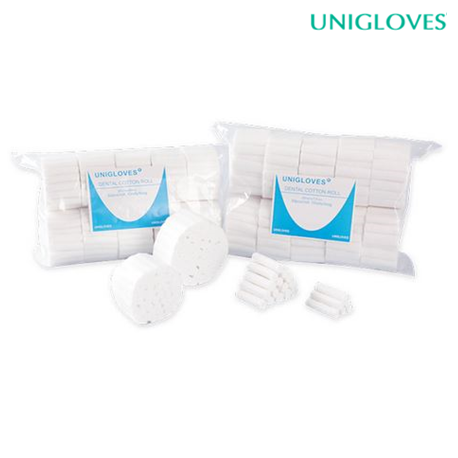 Unigloves Dental Cotton Rolls (500pcs/bag) X 10 bags