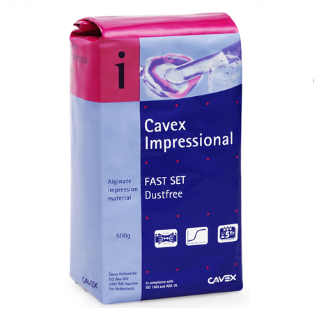Cavex Impressional Alginate, Fast Set, 500g