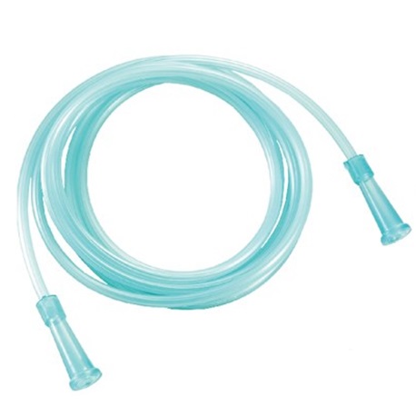 Sterile Oxygen Tubing with Connector, 7ft, Green (15pcs/case)