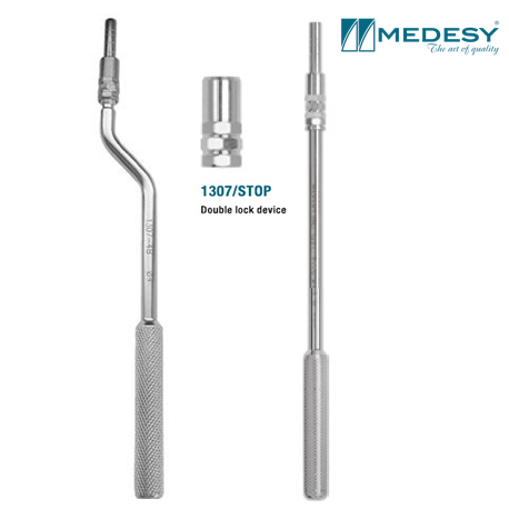 Medesy Osteotome Bayonet/Concave/Convex Double Lock device #1307