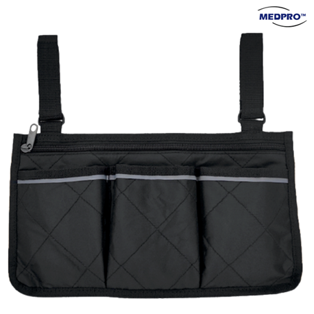 Medpro Small Wheelchair Side Bag, Black