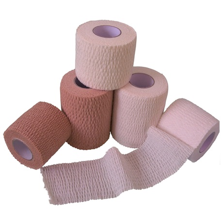 Non-Woven Adhesive Bandage Roll, 30g skin color, 8cmx4.5m (12/Box)