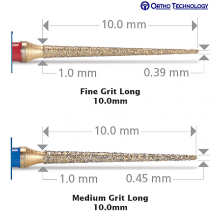 Ortho Technology Galaxy Interproximal Diamond Burs