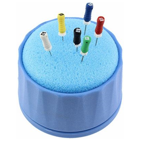 Dental Endo File Clean Stand Autoclavable Holder with Sponge, Each