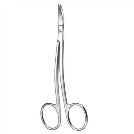 Elite La Grange Saw Edge Scissor, Curved, 10.5cm, Per Unit #ED-125-010