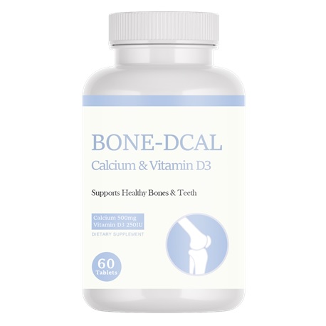 Sapien Health Bone-Dcal (Calcium + Vitamin D3) 60 tablets/bottle