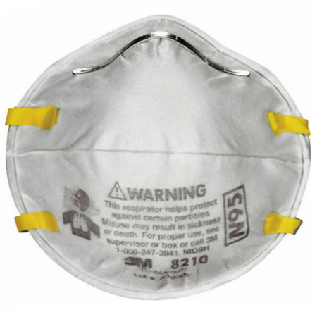 3M 8210 N95 Particulate Respirator Mask, 20pcs/box